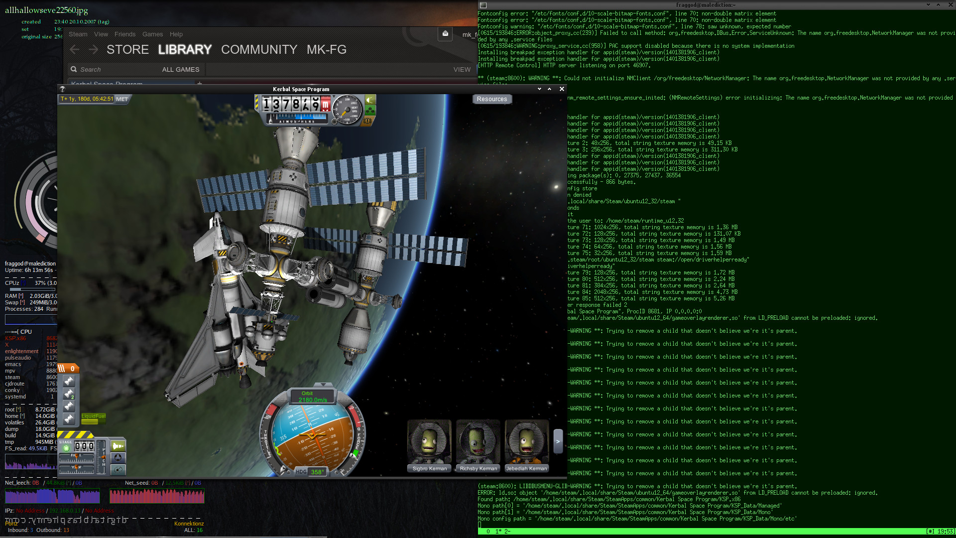 KSP and Steam on Linux